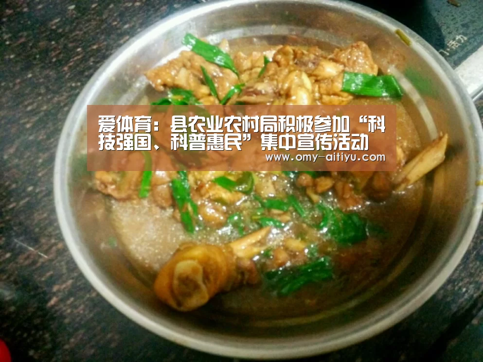 爱体育:县农业农村局积极参加“科技强国、科普惠民”集中宣传活动(图2) 爱体育