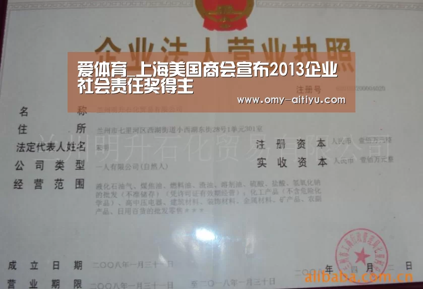 爱体育_上海美国商会宣布2013企业社会责任奖得主(图1) 爱体育