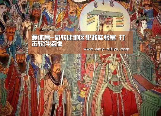 爱体育-微软建地区犯罪实验室 打击软件盗版(图3) 爱体育